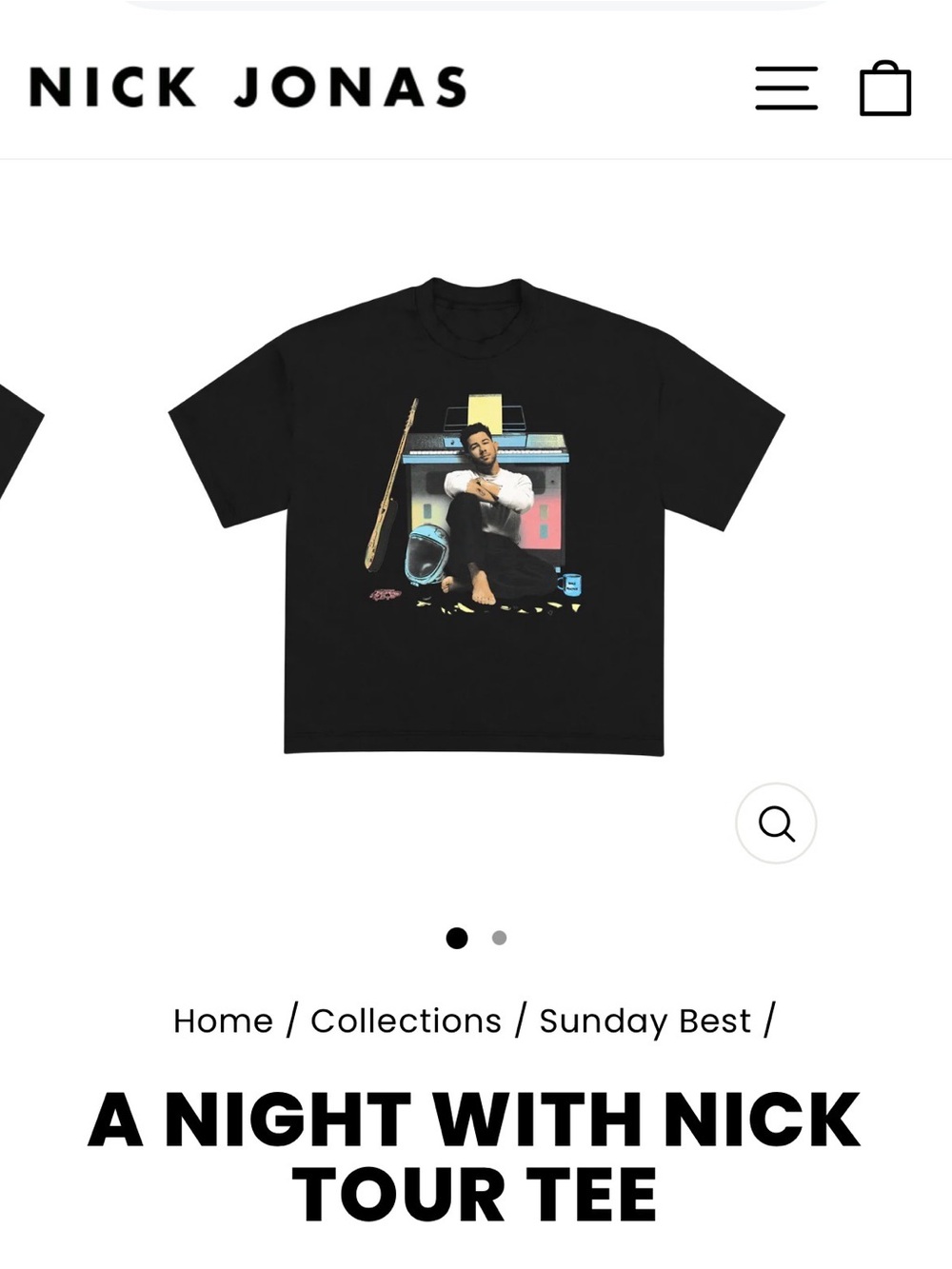 Nick Jonas Shirt